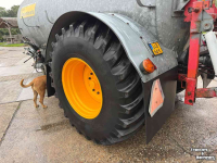 Gülletankwagen / Güllefässer Veenhuis Ecovac 8000 giertank + Bouwland injecteur bemester