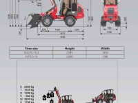 Radlader Heracles H220 PRO no cab, cab en elektrisch NIEUW!