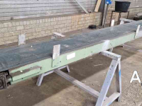 Förderband  4150X375 MM TRANSPORTBAND VLAKKE BAND FLAT BELT CONVEYOR BELT FLACHBAND FÖRDERBAND