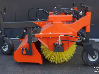 Kehrmaschine Hofstede Veegmachine Model TOP-MT Borstel 60cm voor mini loader verreiker shovel heftruck