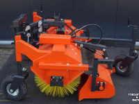 Kehrmaschine Hofstede Veegmachine Model TOP-MT Borstel 60cm voor mini loader verreiker shovel heftruck