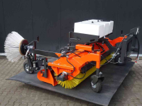Kehrmaschine Hofstede Veegmachine Model TOP-MT Borstel 60cm voor mini loader verreiker shovel heftruck