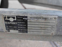 Autoanhänger bis 3500 Kg Hapert DL2000 tandemas aanhangwagen aanhanger tandemasser