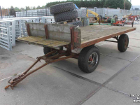 Anhänger  landbouwwagen Balenwagen aanhangwagen aanhanger 4-wielige wagen kar balenkar