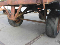 Anhänger  landbouwwagen Balenwagen aanhangwagen aanhanger 4-wielige wagen kar balenkar