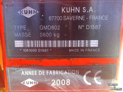 Mähwerk Kuhn GMD 802