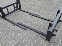 Frontlader  Palletvork vorkenbord lepelbord met euro aansluiting Balenprikker.