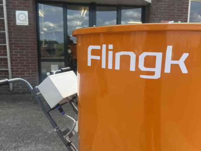 Sägemehl Streuer für Liegeboxen Flingk SE250
