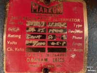 Stromaggregate  Markon trekker aggregaat / generator