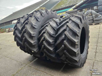 Räder, Reifen, Felgen & Distanzringe Trelleborg 540/65R30 en 650/65R42 TM800. Demo-set!