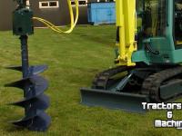 Grundbohrer Qmac Grondboor Hydraulische aandrijfunit