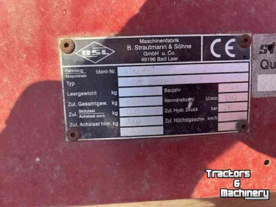 Lade- und Dosierwagen Strautmann Super Vitesse II DO