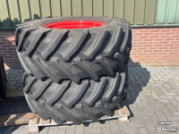 Räder, Reifen, Felgen & Distanzringe Trelleborg 540/65- r 28 / 650/65- r 38