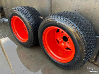 Räder, Reifen, Felgen & Distanzringe Kubota 26X12-16  Wielen - banden   tbv ZD1211 kubota