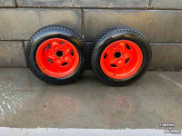 Räder, Reifen, Felgen & Distanzringe Kubota 26X12-16  Wielen - banden   tbv ZD1211 kubota