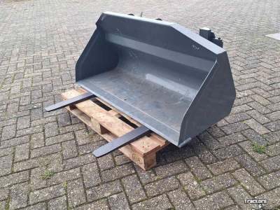 Baggerlöffels Kramer grondbak palletvorken