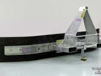 Gummi-Schieber Qmac Modulo 2.40 mtr rubberschaaf modderschaaf slijkschaaf schuifframe