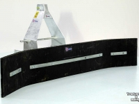 Gummi-Schieber Qmac Modulo 2.40 mtr rubberschaaf modderschaaf slijkschaaf schuifframe