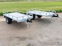 Tieflader / Anhänger VGM VGM Sierra 5 Bakkenwagen kraankar aanhanger kieper kraan bakkenkar vgm midejo