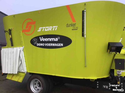 Futtermischwagen Vertikal Storti DEMO Dunker T2S 240 & Dunker T3S 340