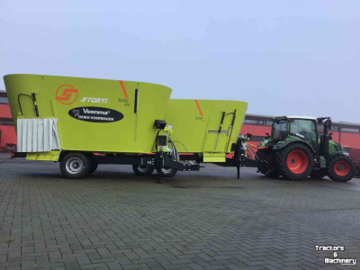 Futtermischwagen Vertikal Storti DEMO Dunker T2S 240 & Dunker T3S 340