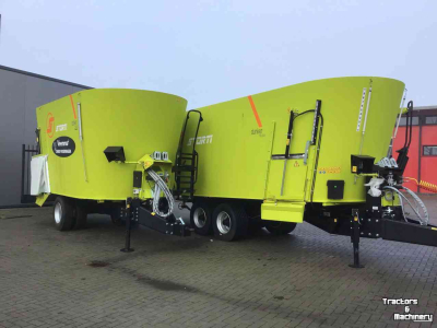 Futtermischwagen Vertikal Storti DEMO Dunker T2S 240 & Dunker T3S 340