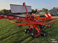 Schwader Kuhn GA6632 zijafleg hark dubbele hark treintje