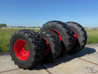 Räder, Reifen, Felgen & Distanzringe Trelleborg 710/70R38  &  600/65R28