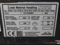 Elektrohubwagen Linde L12i palletstapelaar palletheffer palletwagen defect