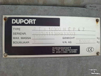 Gülletankwagen / Güllefässer Duport 10300