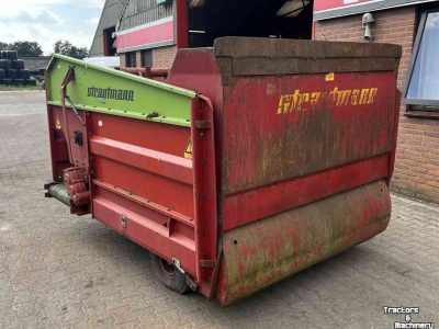 Siloblockverteilwagen Strautmann BVW 214 Blokkenwagen doseerwagen voermachines