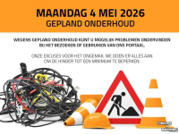 Sonstiges Traktoren und Zubehör  Gepland onderhoud maandag 4 mei 2026
