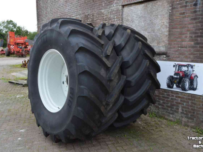 Räder, Reifen, Felgen & Distanzringe Michelin 800/70r38 demontage