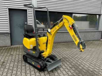 Minibagger Wacker Neuson 803 minigraver met snelwissel en 3 bakken