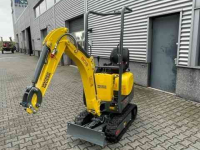 Minibagger Wacker Neuson 803 minigraver met snelwissel en 3 bakken