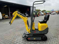 Minibagger Wacker Neuson 803 minigraver met snelwissel en 3 bakken