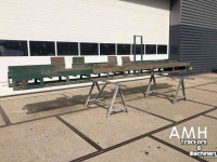Förderband  6100X380 MM TRANSPORTBAND VLAKKE BAND FLAT BELT CONVEYOR BELT FLACHBAND FÖRDERBAND