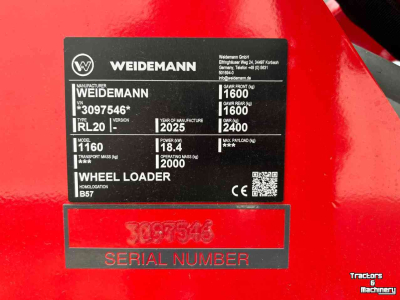 Radlader Weidemann 1160