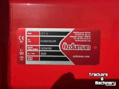 Tiefenlockerer  Ozduman DPT 6