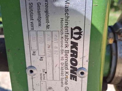 Kreiselheuer Krone KWT 8.82