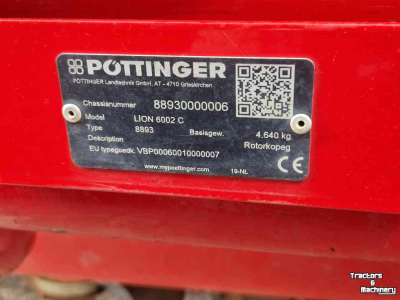 Kreiselegge Pottinger Pöttinger Lion 6002 C