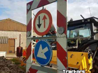 Sonstiges Maschinen für Strassen-, Strassenrand- und Grabeninstandhaltung  Opklapbaar Waarschuwingsbord / Verkeersbord