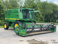 Mähdrescher John Deere CTS combine + Maaibord