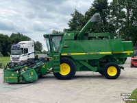 Mähdrescher John Deere CTS combine + Maaibord