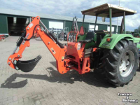 Hinterlader  Laad-graaf combinatie / aanbouw achter trekker / Achterlader