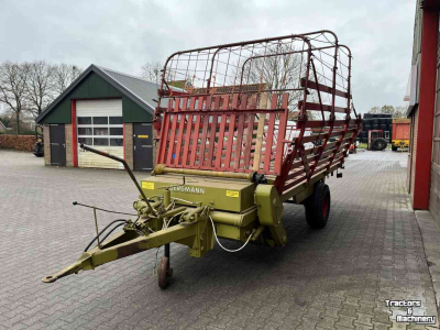 Lade- und Dosierwagen Bergmann Opraapwagen, ladewagen, weidebouwmachines