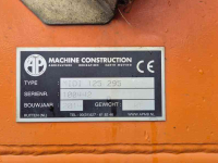 Beregnungsmaschine AP MIDI 125/295 Regenhaspel met Motor en Pomp