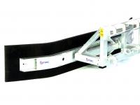 Sonstiges Anbauteile und Zubehör Qmac Rubber stable barn scraper blade 2400mm hook up Schäffer