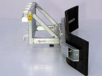 Sonstiges Anbauteile und Zubehör Qmac Rubber stable barn scraper blade 2400mm hook up Schäffer