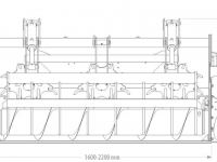 Futterdosiercontainer Qmac Voerdoseercontainer Voerdoseerbak + Bovenklem